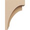 Ekena Millwork 3"W x 6"D x 9"H Classic Rivera Rough Cedar Woodgrain TimberThane Corbel, Primed Tan CORUR03X06X09RIVRCPR - alternate 2